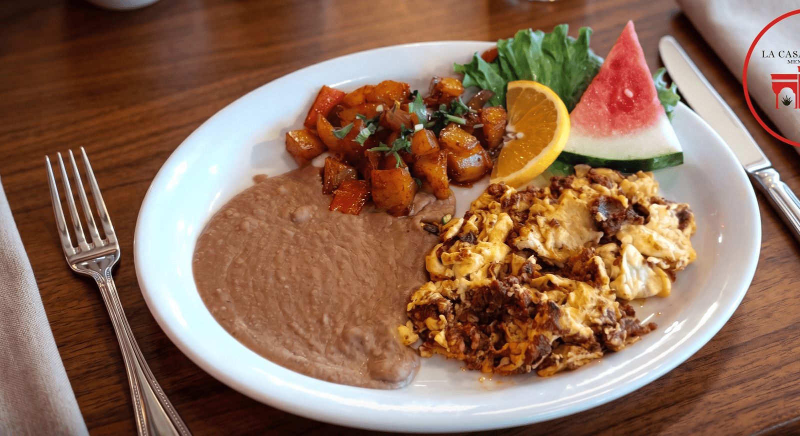 Huevos con Chorizo